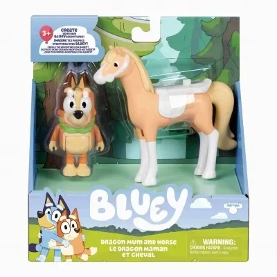 Figurka Bluey Chilli na koniu seria 13 BLU19315  630996193150