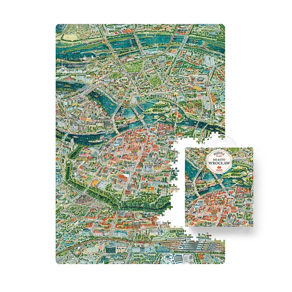 Puzzle 1000 Puzzlove Miasto Wrocław CzuCzu 5902983494119