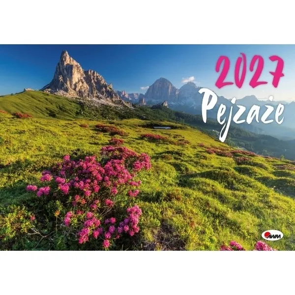 KALENDARZ 2027 PEJZAŻE ALBUMOWY A4  9788381817288