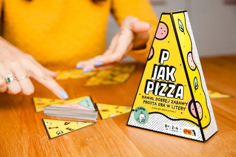 karciana gra logiczna P for PIZZA  EP60781 5905896607812