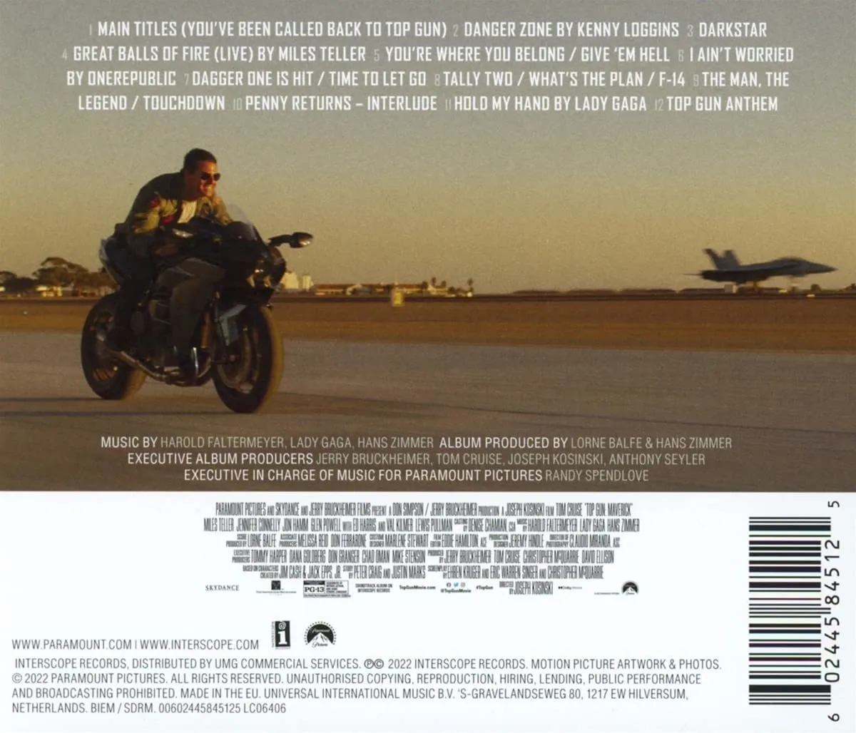 Top Gun: Maverick (OST) 602445845125