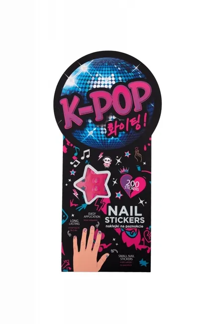 Coolpack, Naklejki na paznokcie - K-Pop Dark 5907360027386