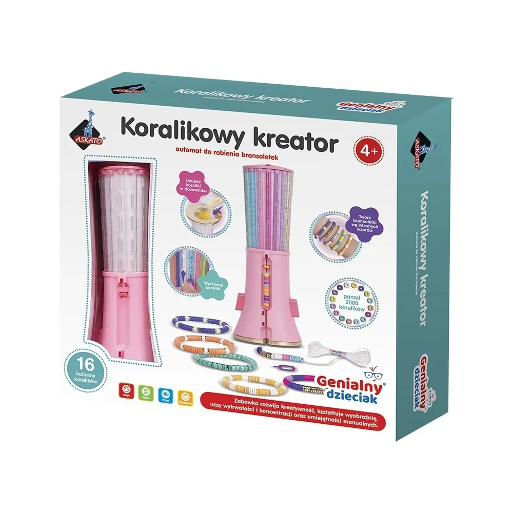 Koralikowy kreator automat do robienia bransoletek  5904109911517