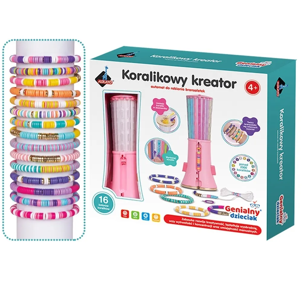 Koralikowy kreator automat do robienia bransoletek 5904109911517