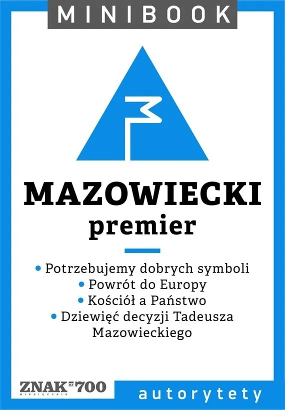 Okładka:Mazowiecki [premier]. Minibook 
