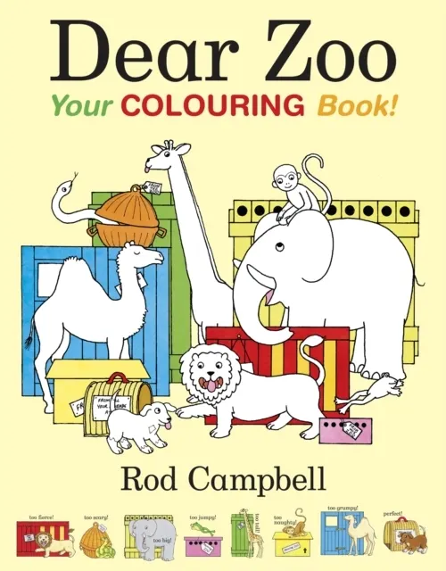Dear Zoo: Your Colouring Book  9781035034932