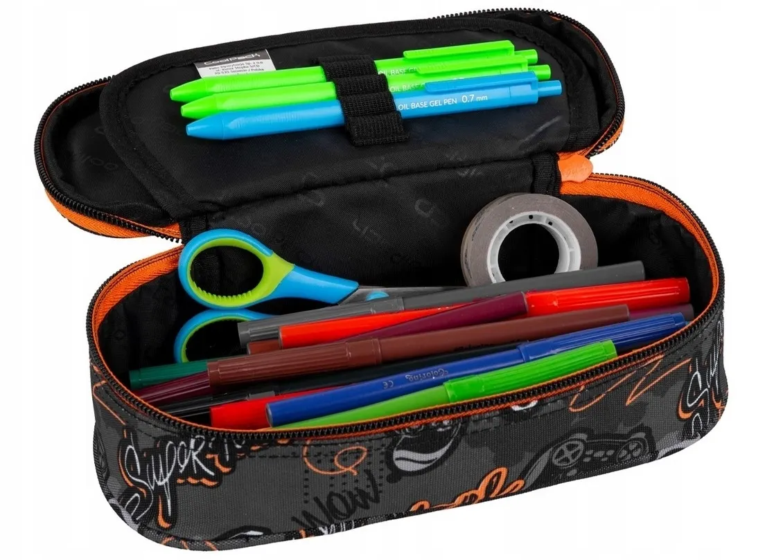 CoolPack, Piórnik jednokomorowy bez wyposażenia Campus - Gamer (F062827) 5903686368905