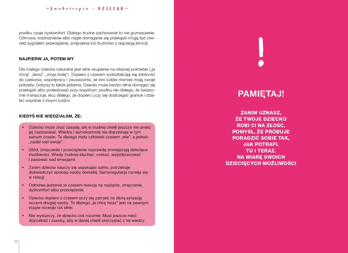 Smakoterapia. Żyj, karm i kochaj. Dziecko 9788368902068