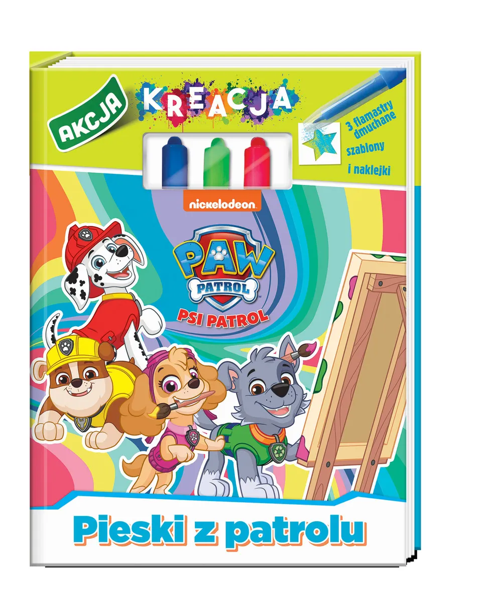 Psi Patrol. Akcja Kreacja. Pieski z patrolu  9788382821000