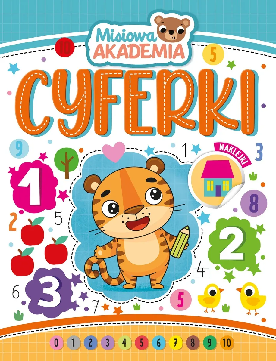 Cyferki. Misiowa akademia  9788368859294