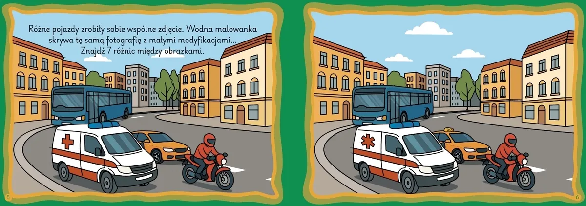Pojazdy w mieście. Zadanka & malowanki wodne 9788383981222