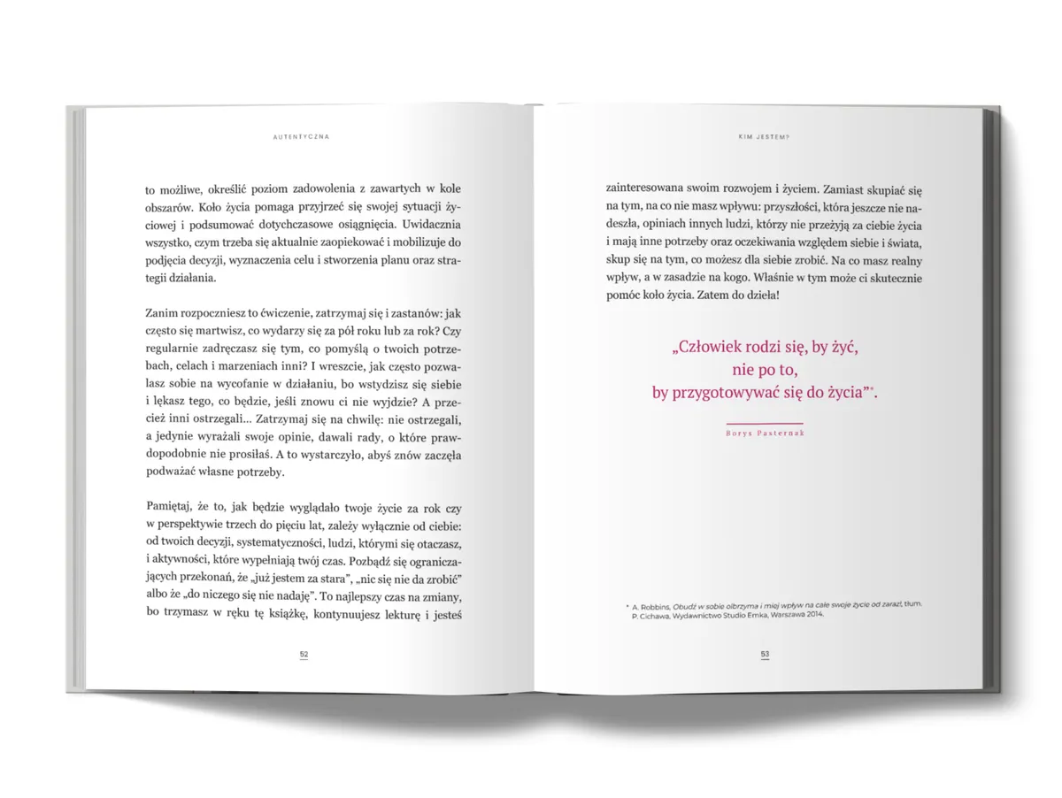Autentyczna. Jak żyć w zgodzie ze sobą i swoimi wartościami 9788383172521