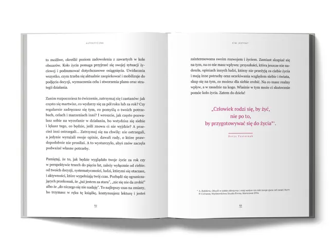 Autentyczna. Jak żyć w zgodzie ze sobą i swoimi wartościami 9788383172521