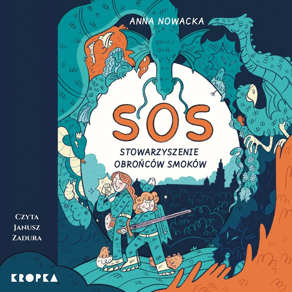 Obrońcy Smoków. 1. SOS. Stowarzyszenie Obrońców Smoków (plik audio) 9788369065021