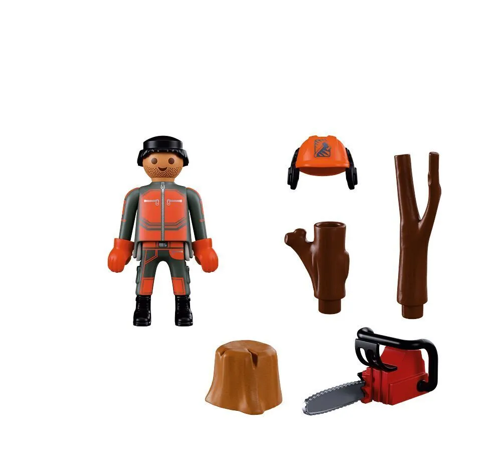 Playmobil Pracownik leśny z&nbsp;piłą łańcuchową 72150 4008789721501