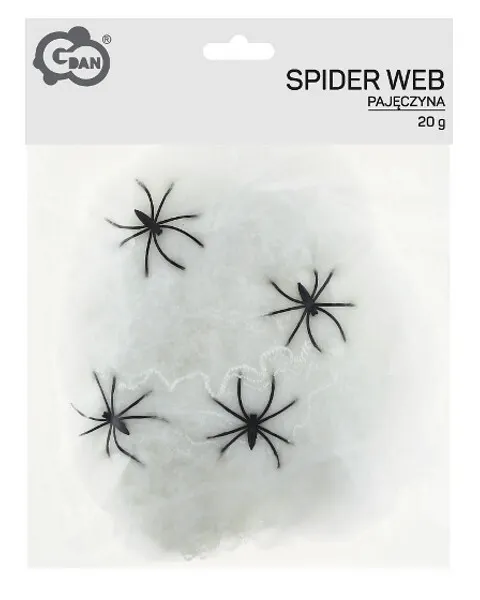 Pajęczyna biała 20g halloween  5901238666691