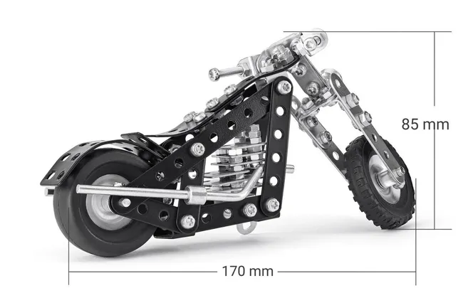 Merkur – Motocykl Chopper, 163 elementy #noage 5660 8592782005660