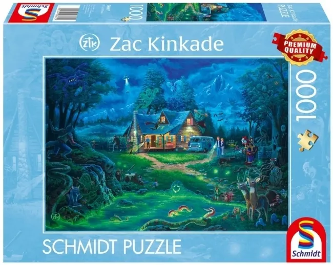 Puzzle PQ 1000 Nawiedzony dom  4001504586072