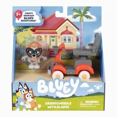 Zestaw Bluey Pojazd +Babcia Muffin seria 15 BLU19316  630996193167