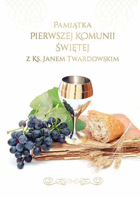 Pamiątka Pierwszej Komunii Świętej z ks. Janem Twardowskim 9788380652330