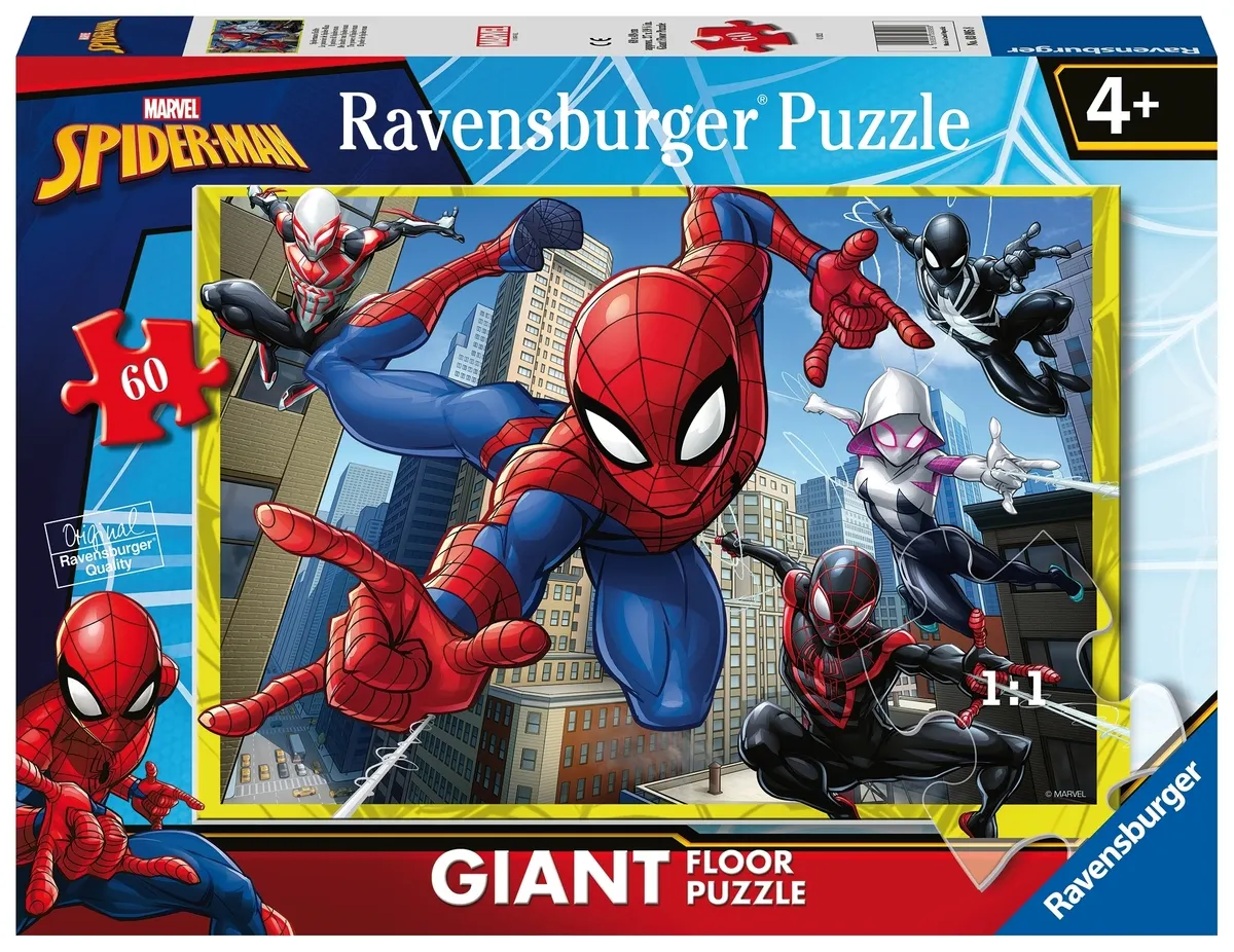 Puzzle 60 Spiderman Giant  4005556030958
