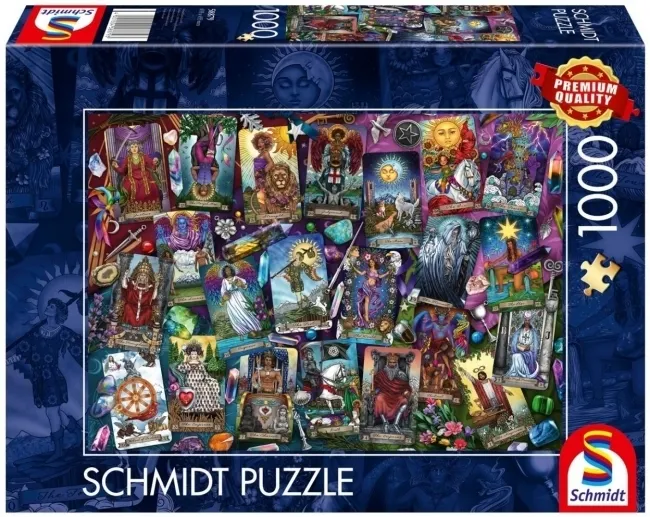 Puzzle PQ 1000 Karty Tarota  4001504588793