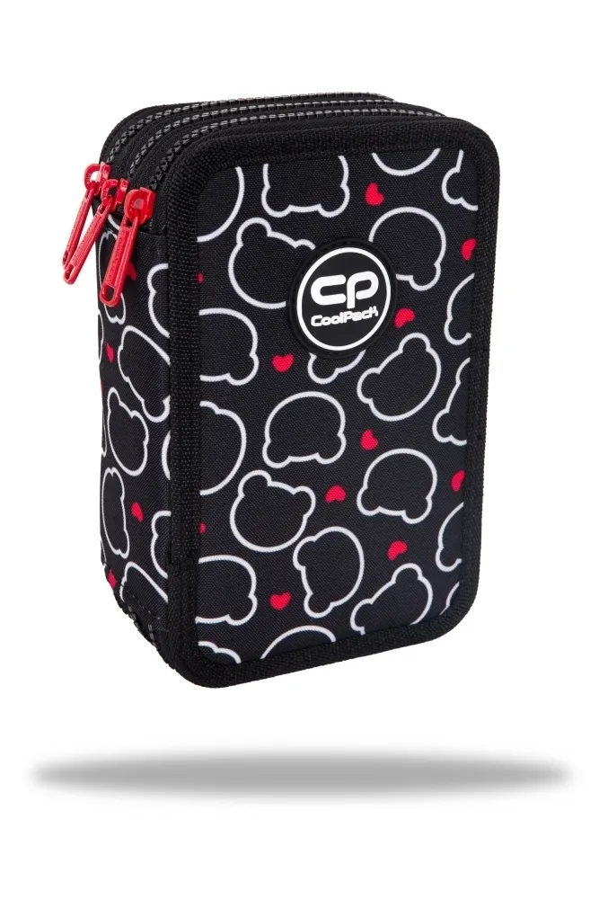 Coolpack, Piórnik potrójny z wyposażeniem Jumper 3 - Bear (F067709)  5903686329043
