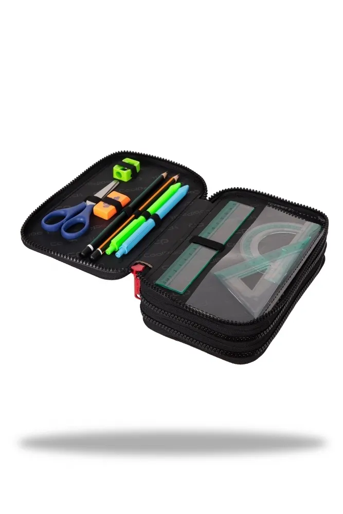 Coolpack, Piórnik potrójny z wyposażeniem Jumper 3 - Bear (F067709) 5903686329043