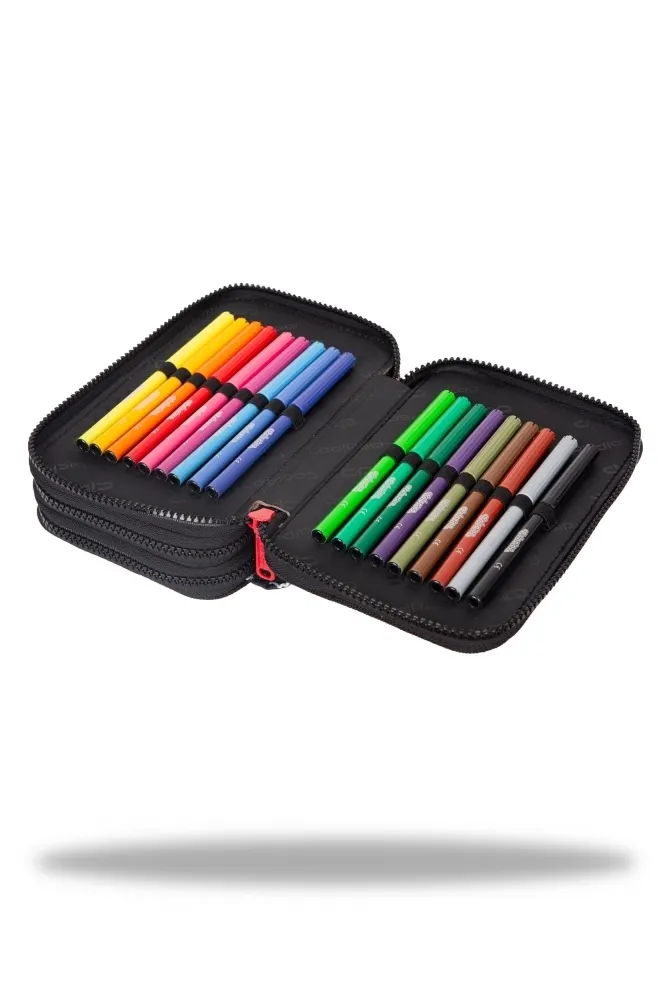 Coolpack, Piórnik potrójny z wyposażeniem Jumper 3 - Bear (F067709) 5903686329043