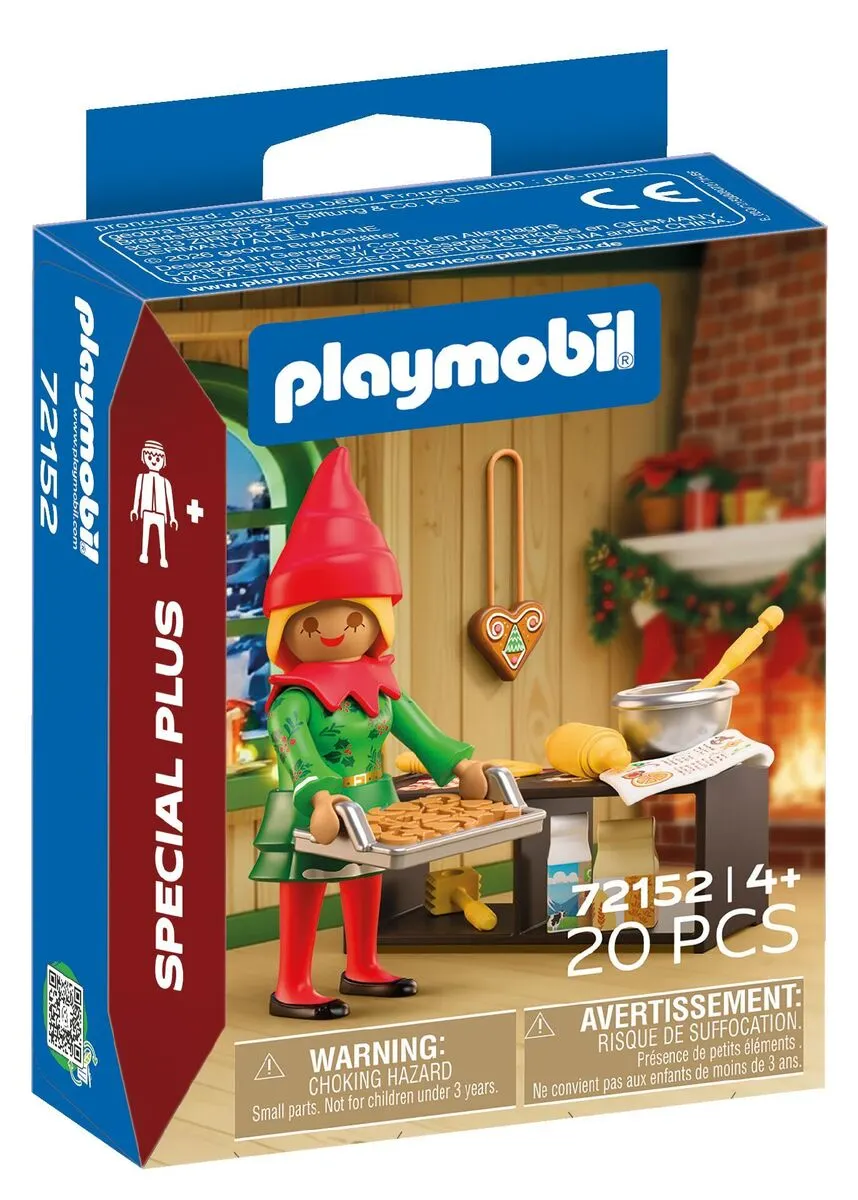 Playmobil Świąteczny Elf zciasteczkami 72152  4008789721525