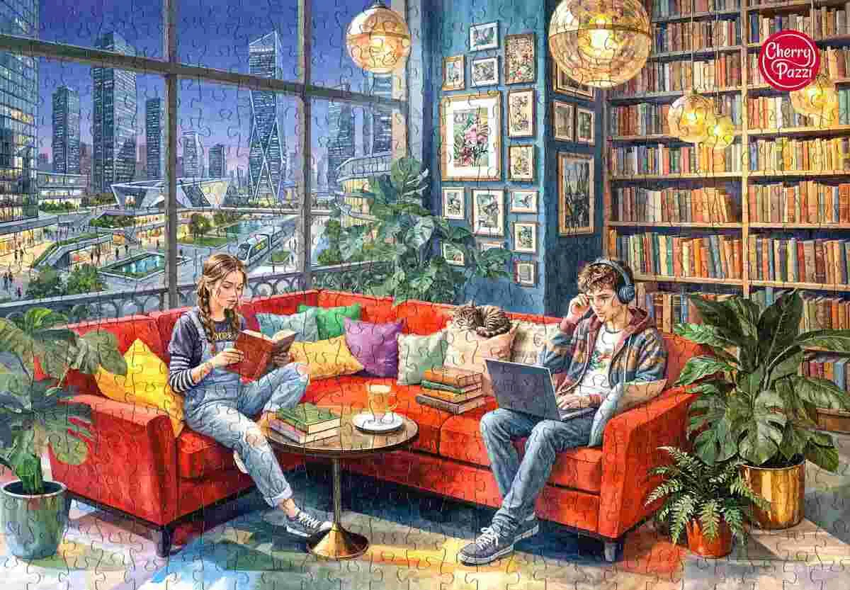 Puzzle 500 CherryPazzi Somewhere Between Stories 20500 5903728720500