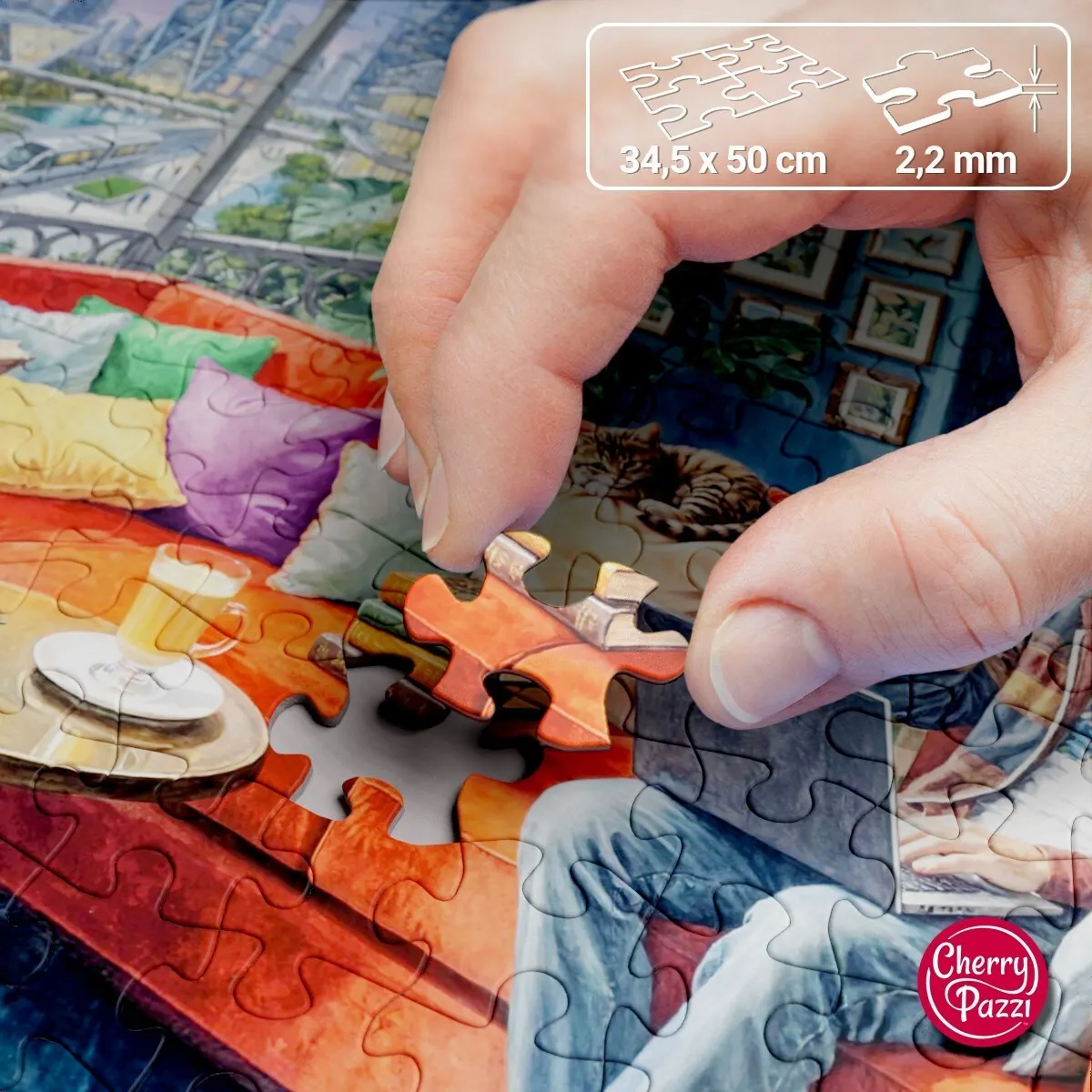 Puzzle 500 CherryPazzi Somewhere Between Stories 20500 5903728720500