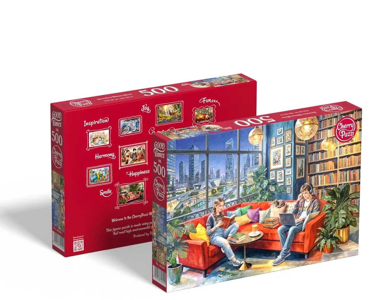 Puzzle 500 CherryPazzi Somewhere Between Stories 20500 5903728720500