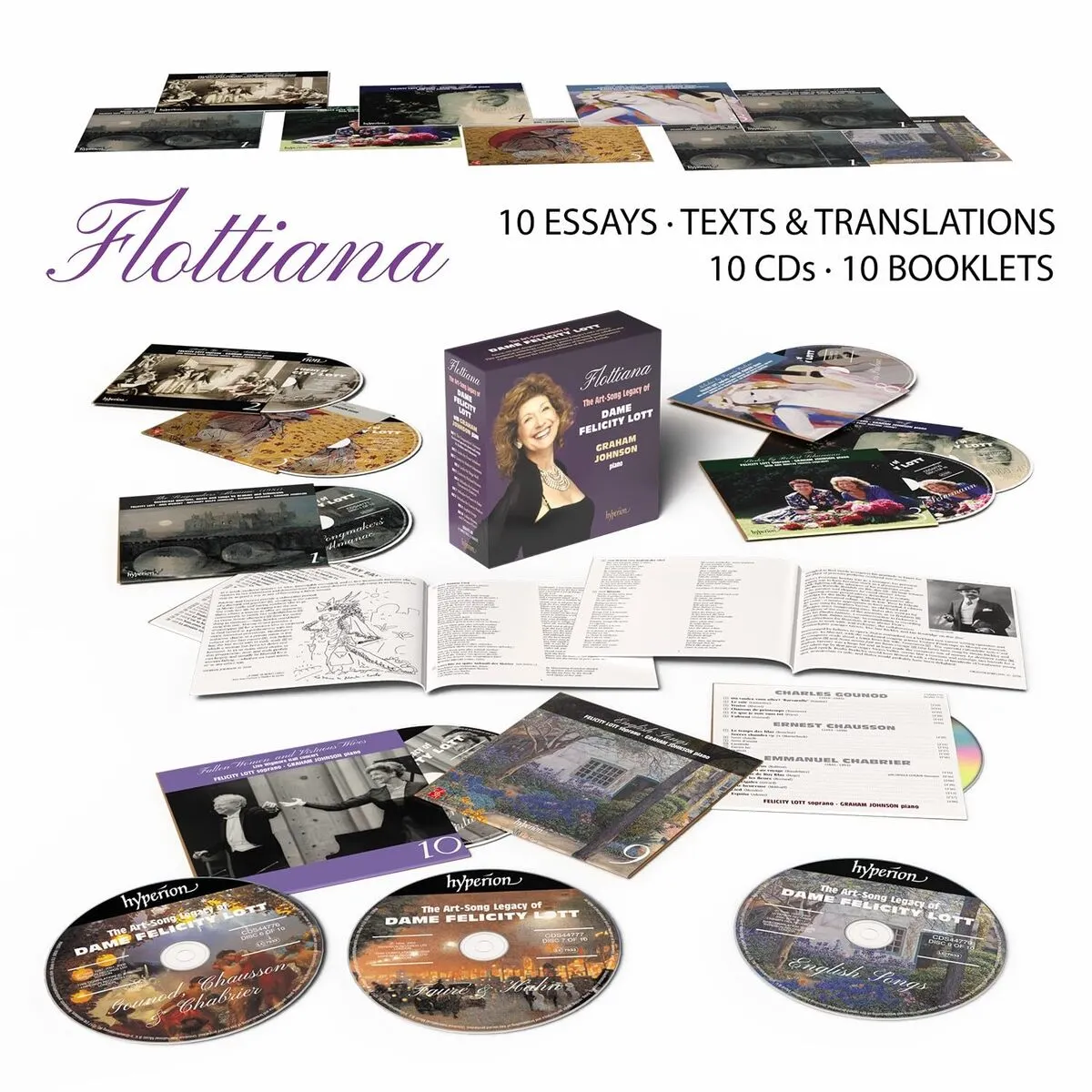 Flottiana - The Art-Song Legacy Of Dame Felicity Lott (10 CD) 0034571147710