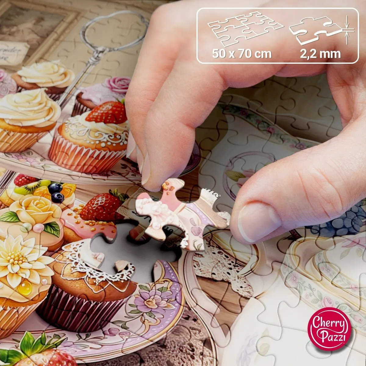 Puzzle 1000 CherryPazzi Tea at the Quiet Hour 31704 5903728731704