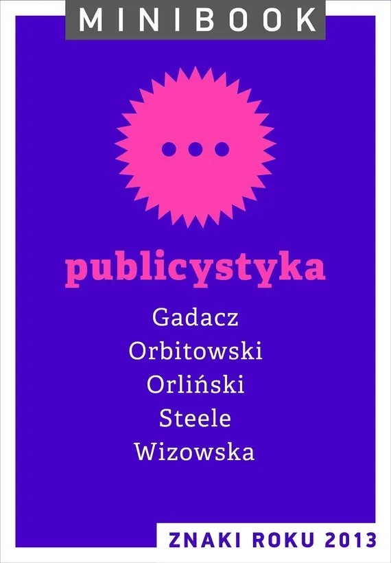 Publicystyka. Minibook 9788324028481