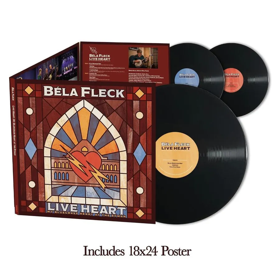 Live Heart My Bluegrass Heart At The Ryman (Black 3 Vinyl)  732388034888