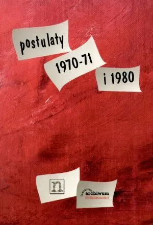 Postulaty 1970-71 i 1980  9788370541361