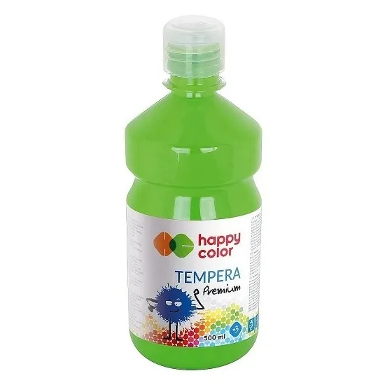 Farba tempera 500 ml - zielona jasna (305826)  5905130107283