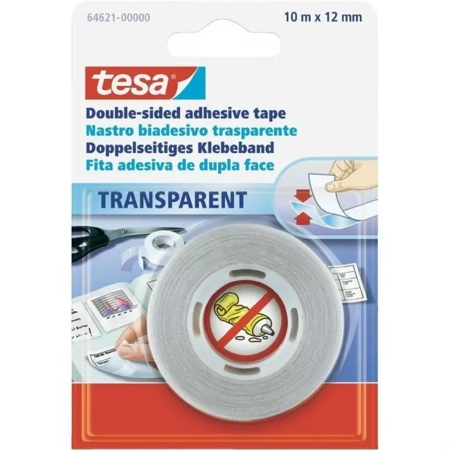 Taśma biurowa dwustronna 10m x 12mm  4042448902429