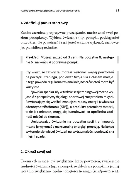 Kalistenika dla kobiet i mężczyzn – kompletny przewodnik treningowy 9788384292853