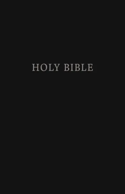 KJV, Pew Bible, Large Print, Hardcover, Black, Red Letter Edition, Comfort Print  9780718096793