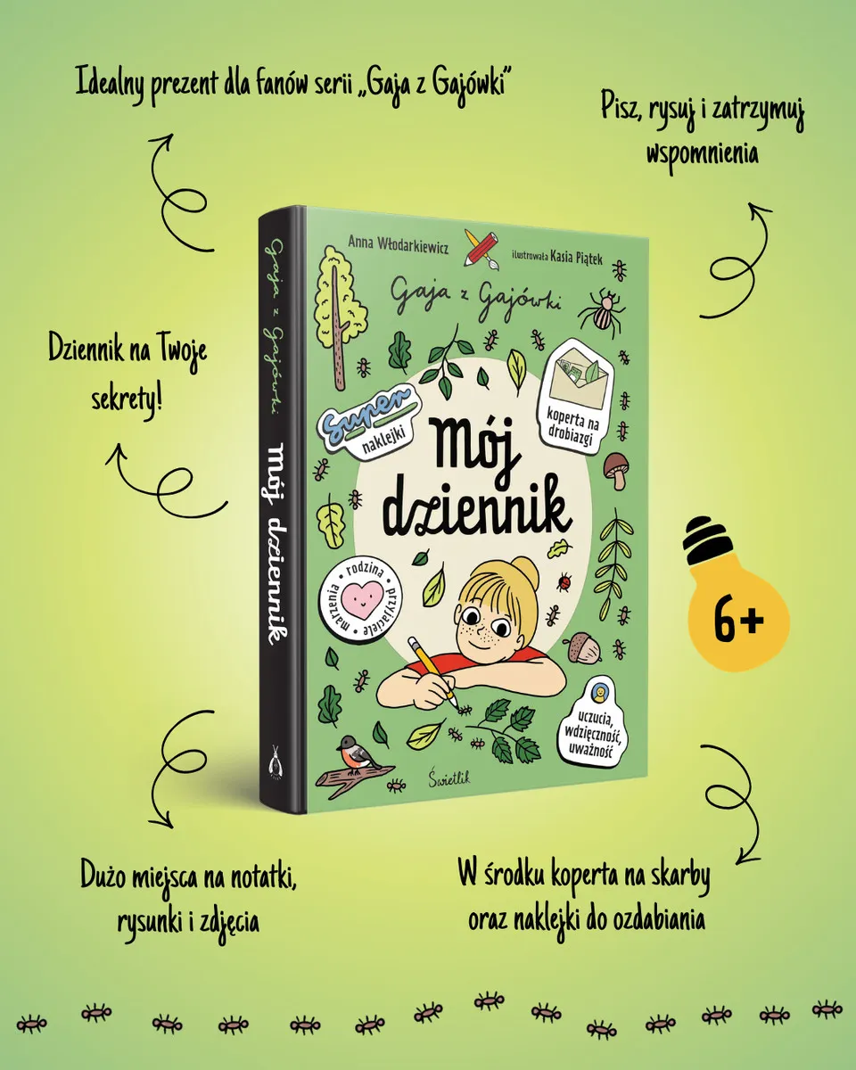 Mój dziennik. Gaja z Gajówki 9788384174838