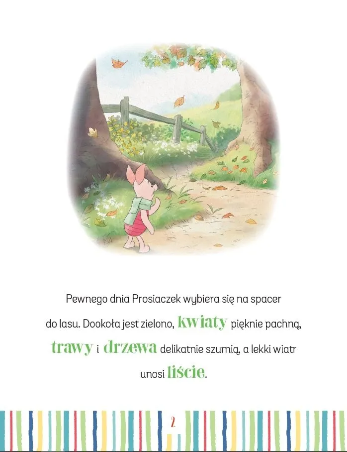 Moje pierwsze słowa. Wyprawa do lasu. Disney Kubuś i Przyjaciele 9788382620252