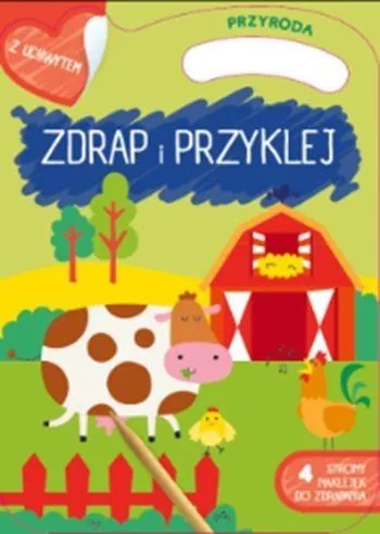 Zdrapywanki z rączką. Przyroda  9789464540062