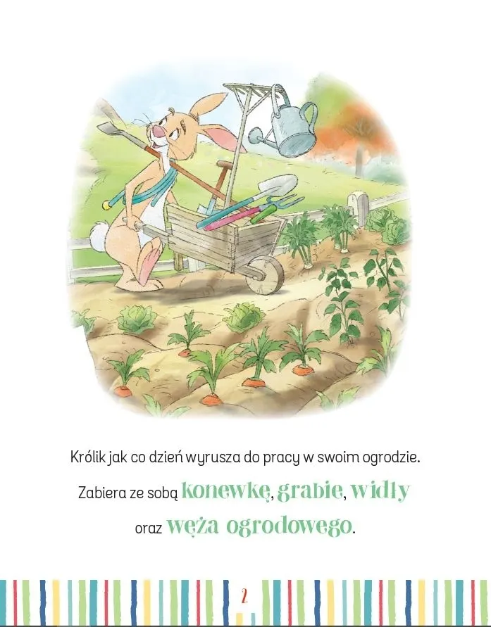 Moje pierwsze słowa. W ogrodzie. Disney Kubuś i Przyjaciele 9788382620269