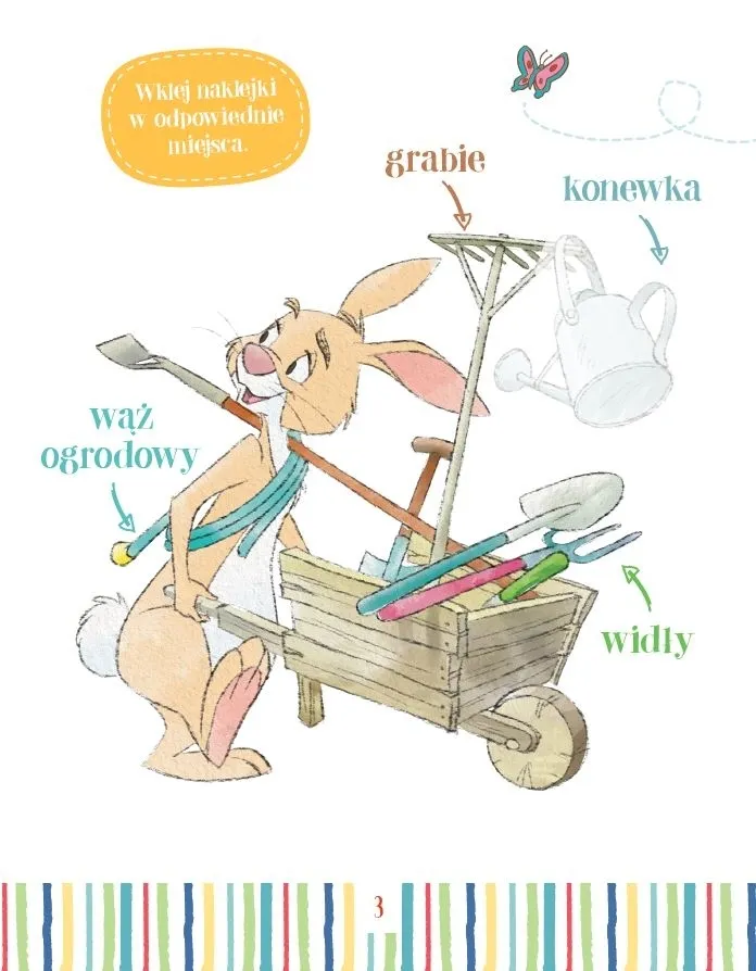 Moje pierwsze słowa. W ogrodzie. Disney Kubuś i Przyjaciele 9788382620269