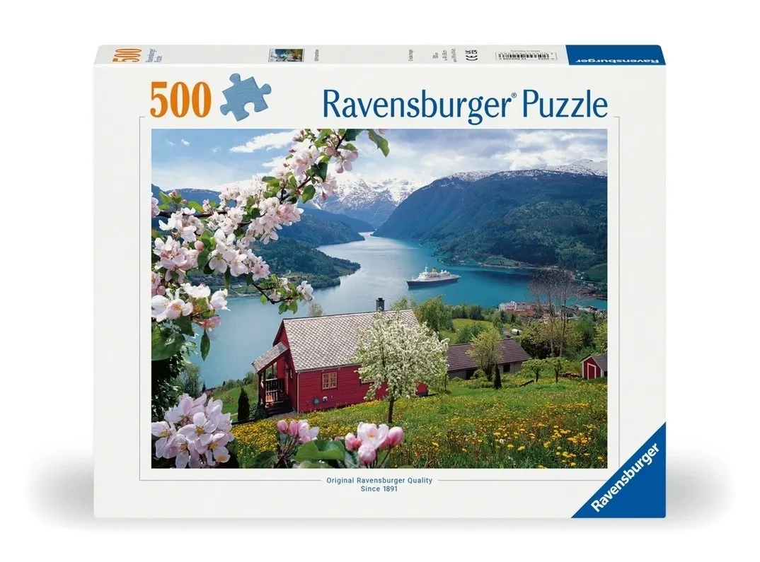 Puzzle 2D 500 Skandynawska idylla  4005555002086