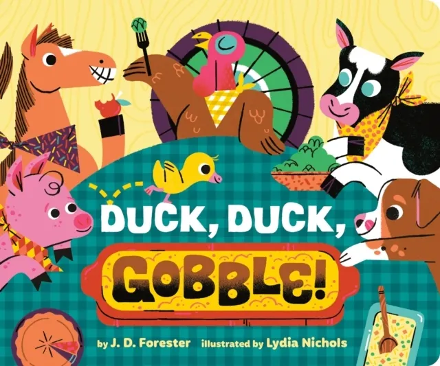 Duck, Duck, Gobble! (Board book) 9780593755044