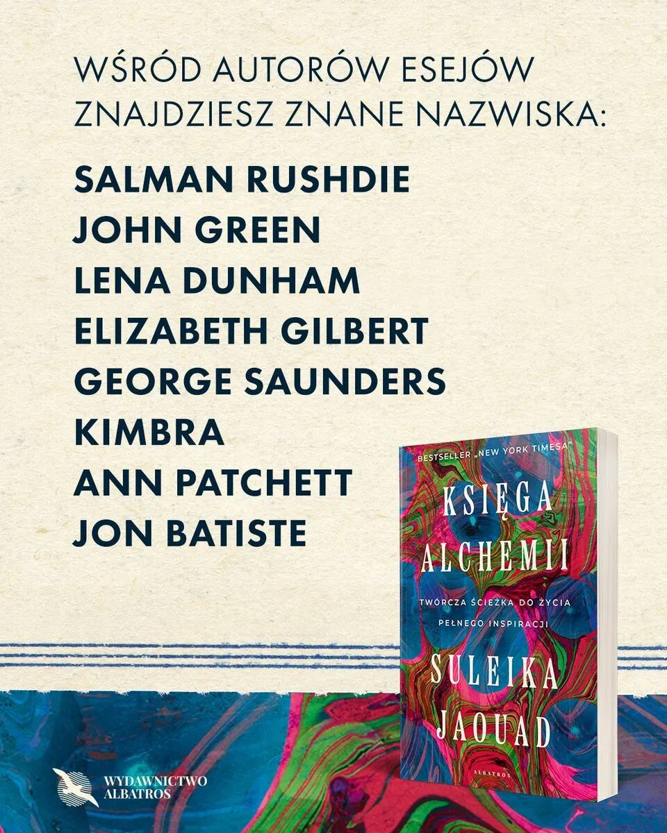 Księga alchemii. Twórcza ścieżka do życia pełnego inspiracji 9788383616797